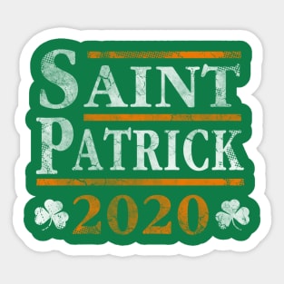 Vote St Patrick 2020 Election Sticker